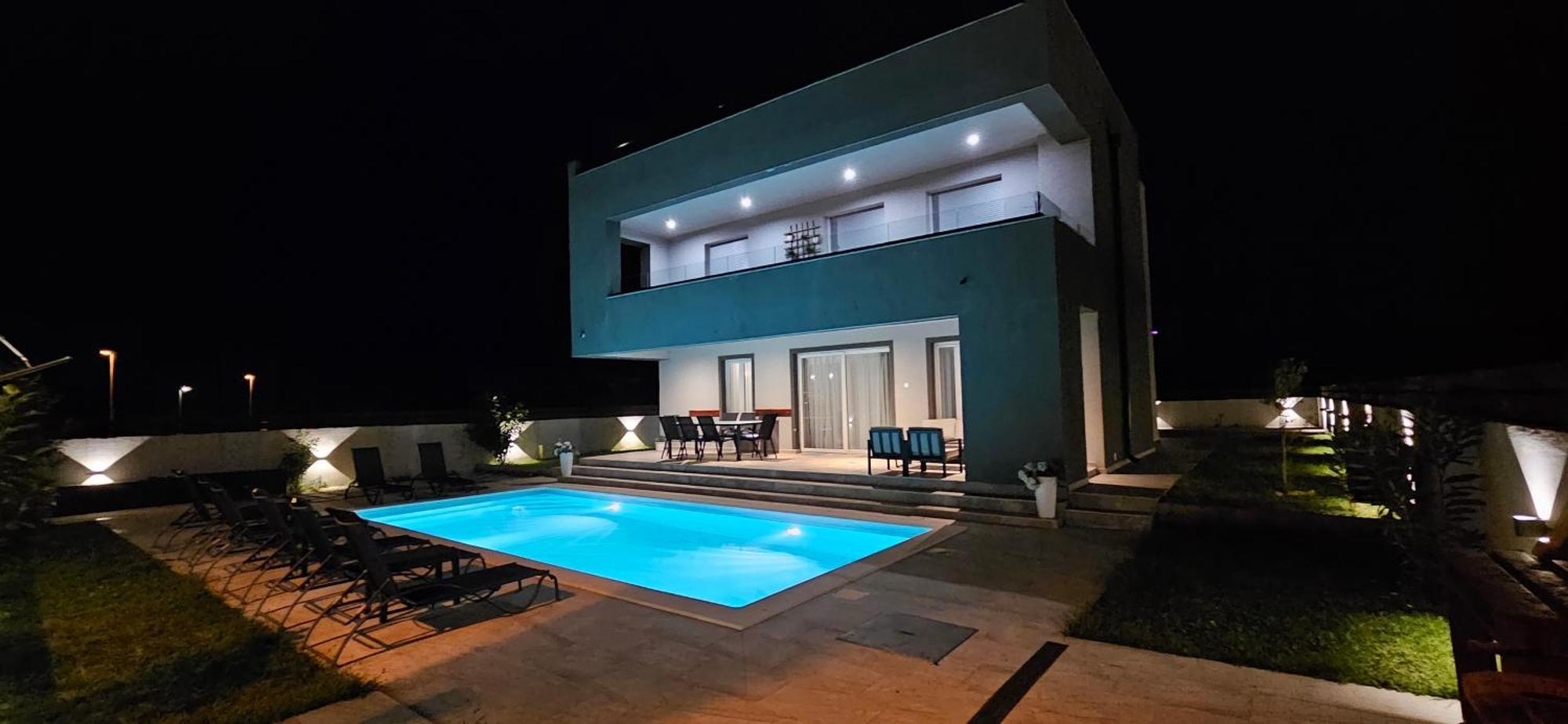 Villa Tia With Heated Pool & Jacuzzi Murvica  Extérieur photo